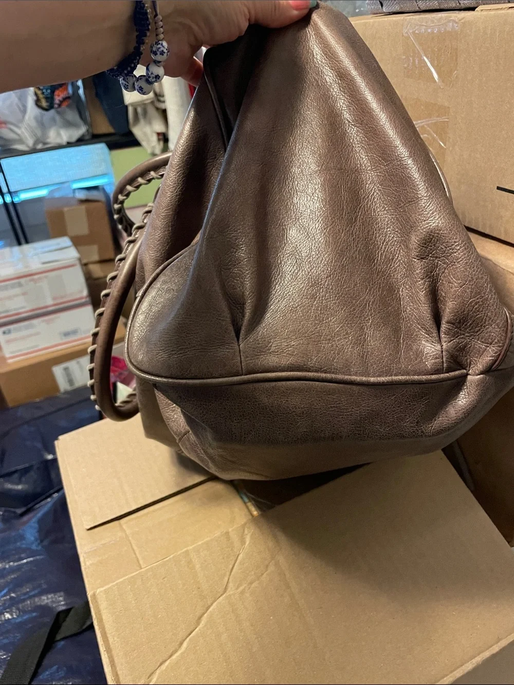Balenciaga City Agneau Tote Bag